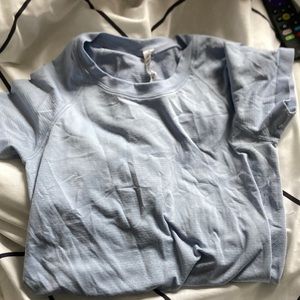 lululemon blue linen swiftly tech